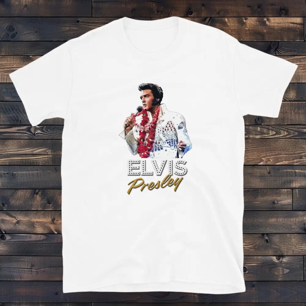 T-Shirt Elvis Presley Blanc / S