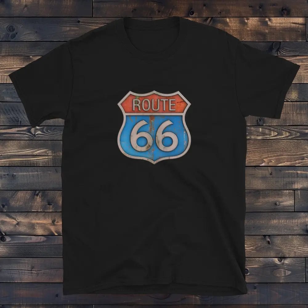 T-Shirt Route 66 Noir / S