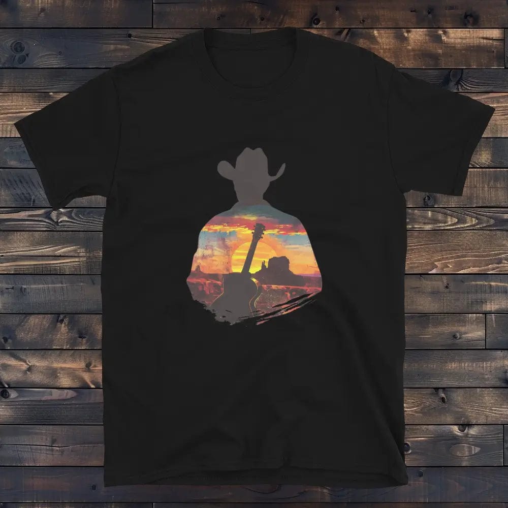 T-Shirt Western Country Noir / S