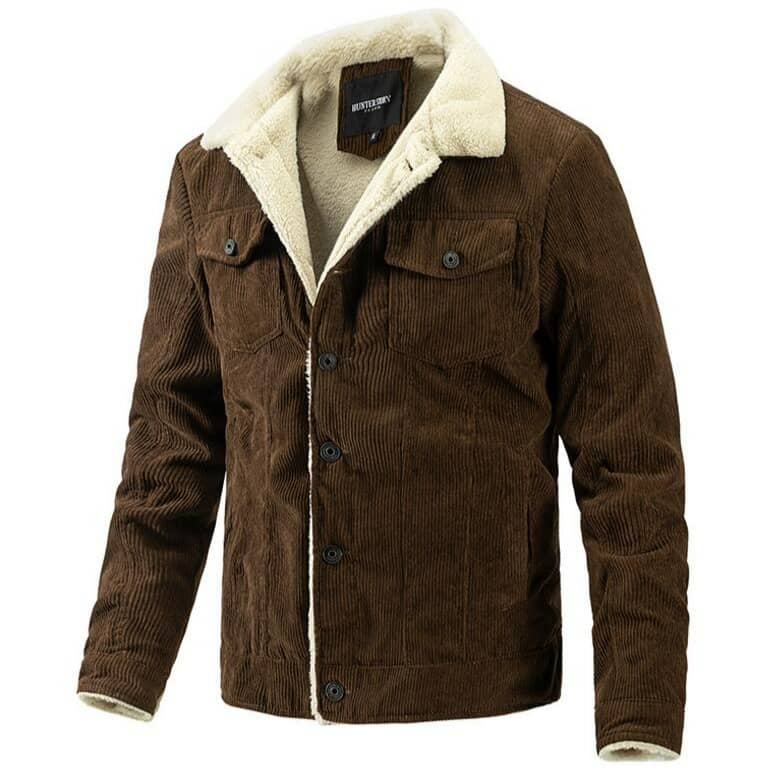 Veste Style Western Homme Chocolat / M 50-56kg