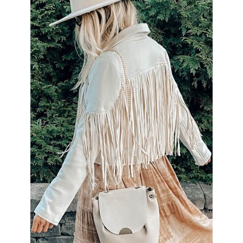 Veste Western à Franges Femme